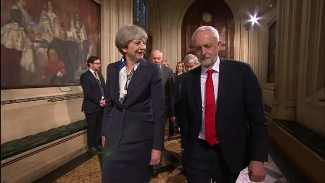 Theresa May and Jeremy Corbyn