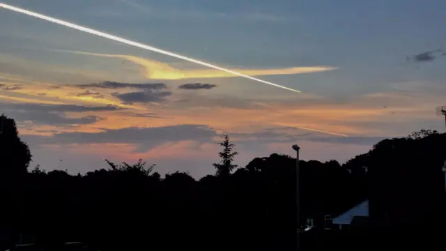 Sky over Kegworth