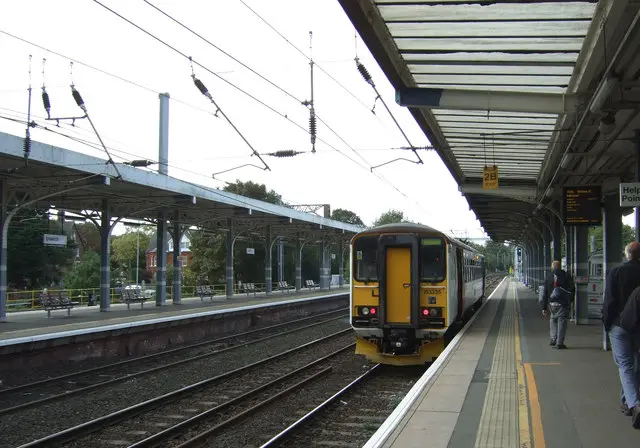 Abellio Greater Anglia train at Ipswich