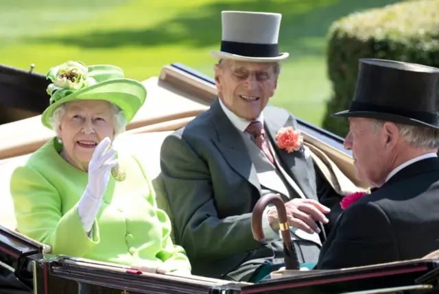 Queen and Duke of Edinburgh