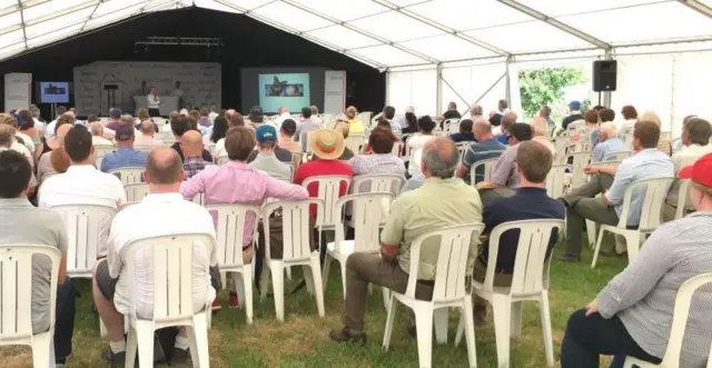 Speeches at The Arable Event 2017 at Woodlands Farm