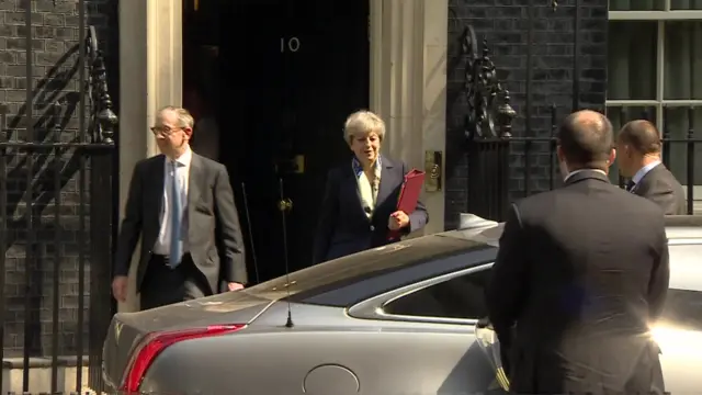 Theresa May leaves No 10