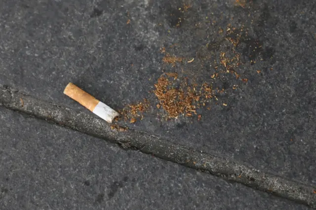 Cigarette butt