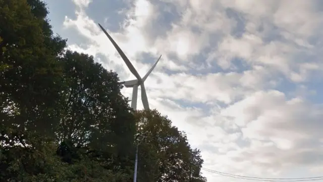 Spondon wind turbine