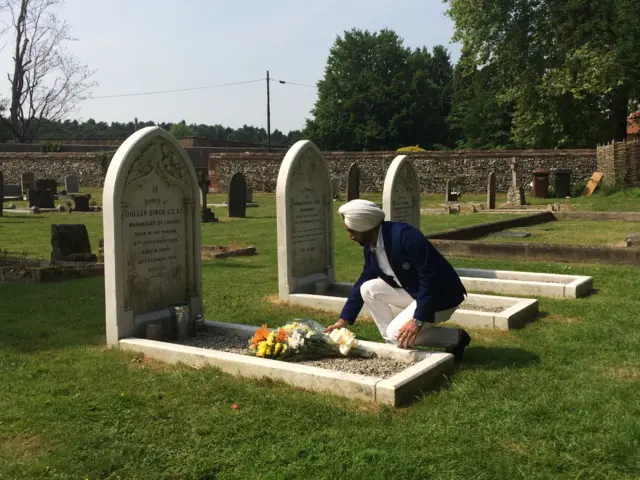 Grave of former Punjab King