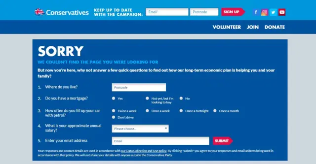 Tory manifesto link