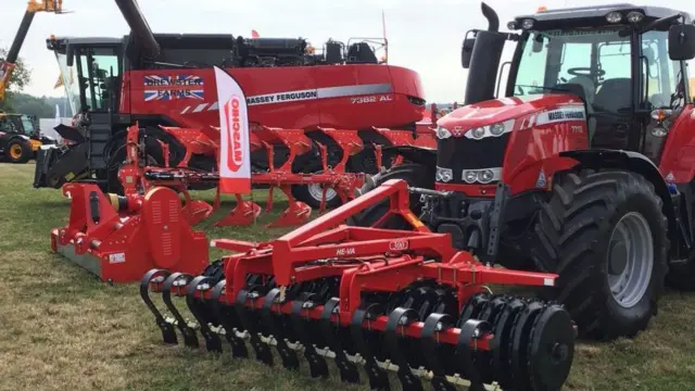 Tractors at Arable Event 2017