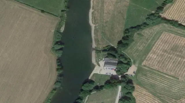 River Wye near the rowing club