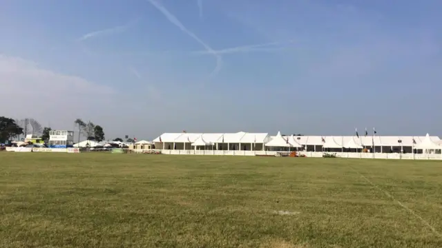 Royal Cheshire County Show tents