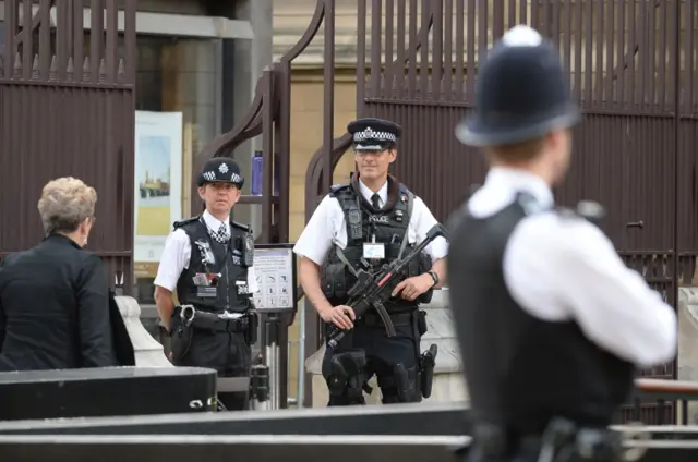 Police ahead of Queen's Speech