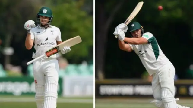 Joe Clarke (left) and Joe Leach