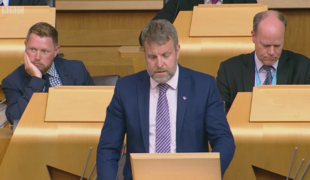 Tory MSP Finlay Carson