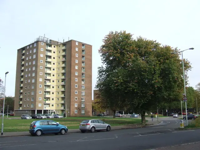 Bedford block of flats