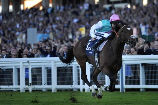 Frankel winning at Royal Ascot in 2011