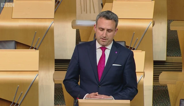 Lib Dem MSP Alex Cole-Hamilton