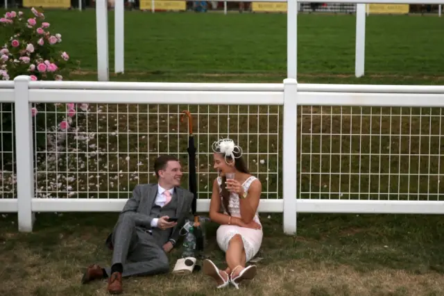 Ascot racegoers