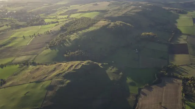 Hill fort near Alyth, Perth and Kinross.