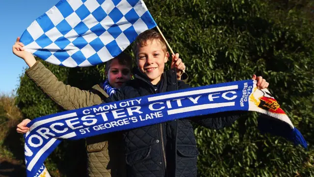 Worcester City fans