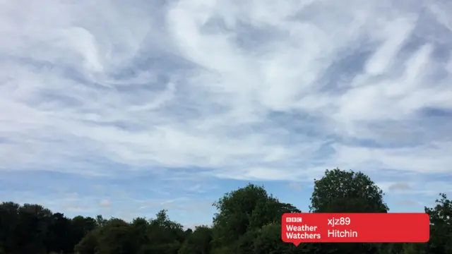 Cloud formation in Hitchin.