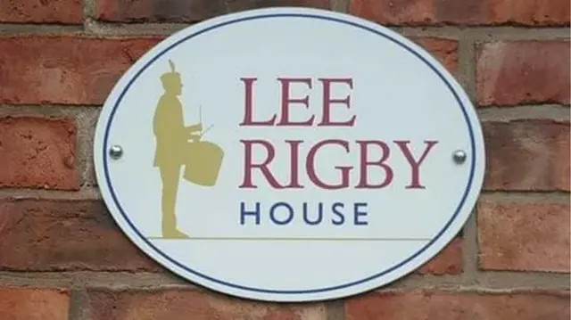 Lee Rigby House sign