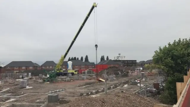 Crane collapse