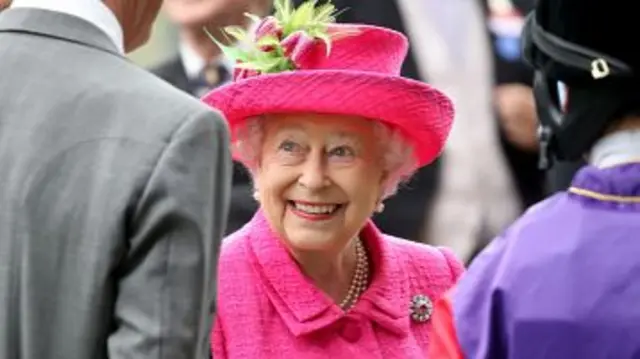 The Queen at Royal Ascot