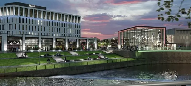 Artist's impression of Rotherham development