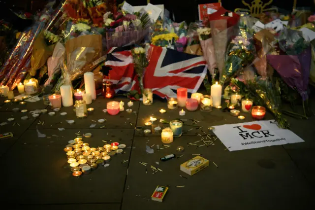 Vigil in Manchester