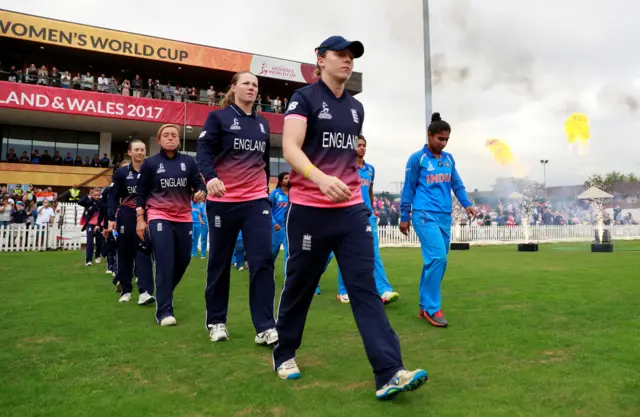 England v India