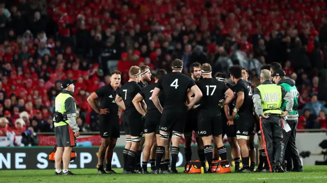 New Zealand All Blacks team