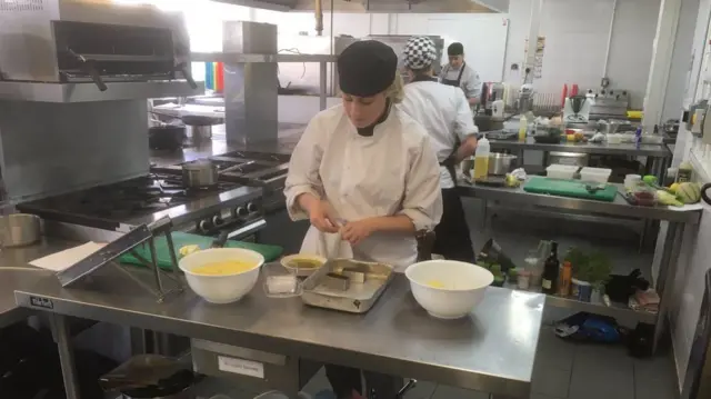 Chefs compete