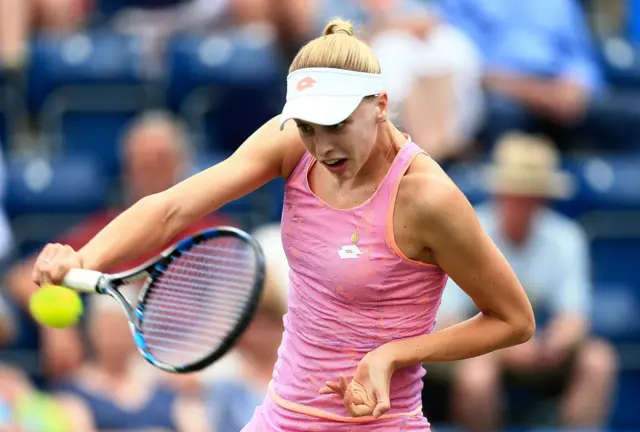 Naomi Broady in action