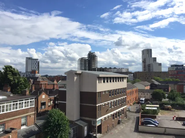 Ipswich skyline