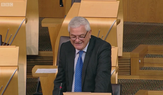 Lib Dem MSP Mike Rumbles