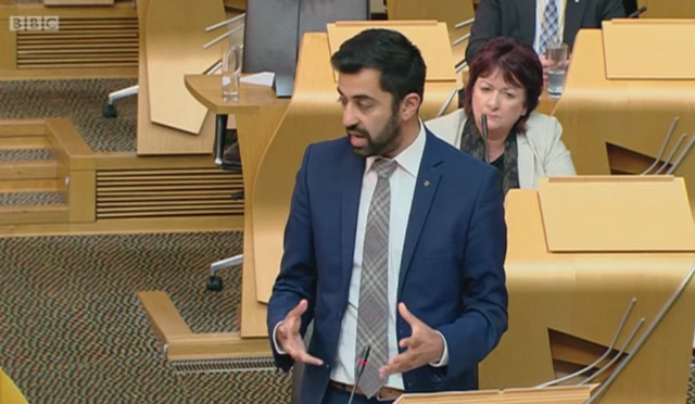 Transport Minister Humza Yousaf