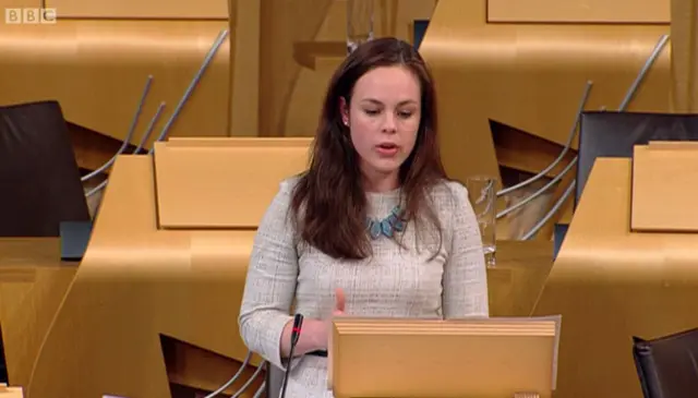 SNP MSP Kate Forbes