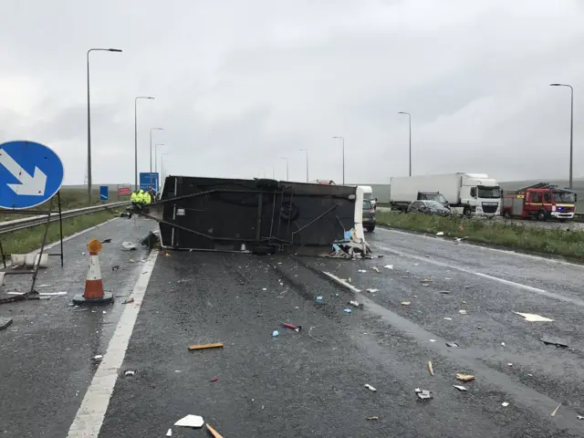 Caravan crash