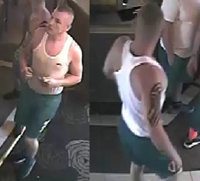 Suspect 2 on CCTV