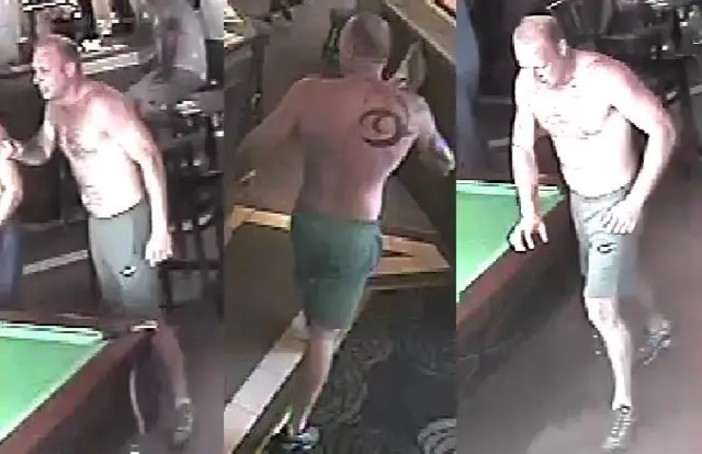 Suspect 1 on CCTV