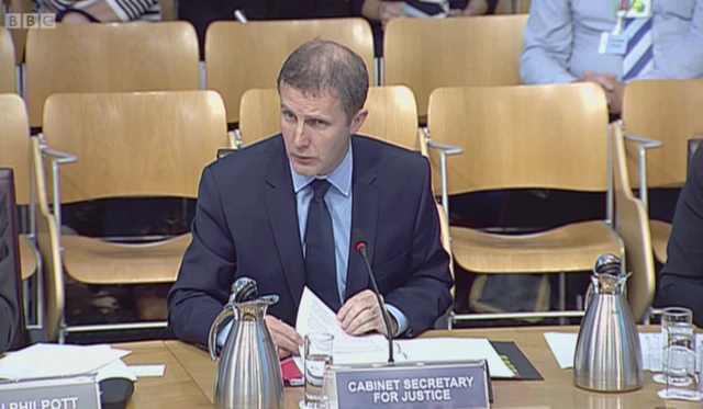 Justice Secretary Michael Matheson