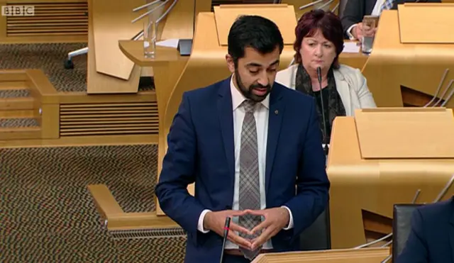 Tansport Minister Humza Yousaf