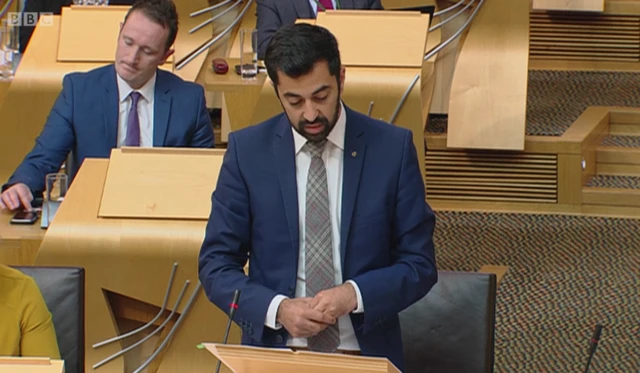 Transport Minister Humza Yousaf