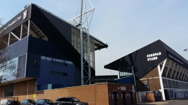 Ipswich Town Football Club on Portman Road