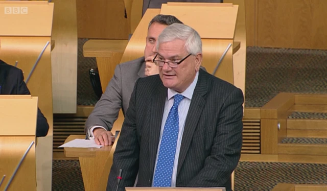 Lib Dem MSP Mike Rumbles