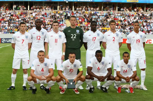 England Under-21 in 2009