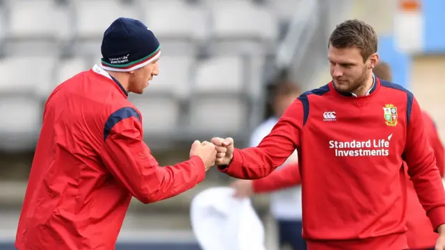 Justin Tipuric and Dan Biggar