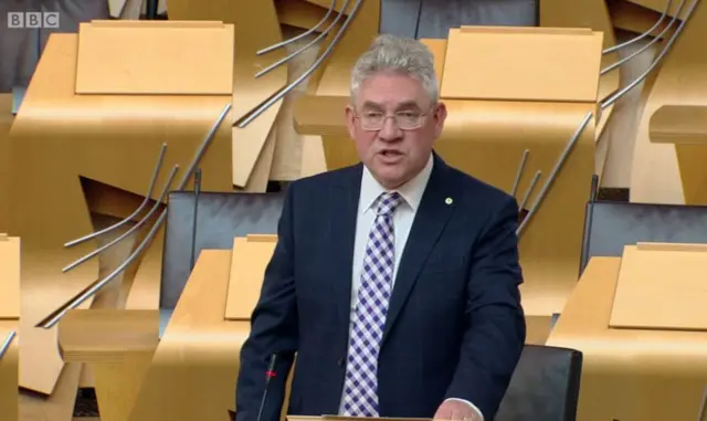 SNP MSP Kenneth Gibson