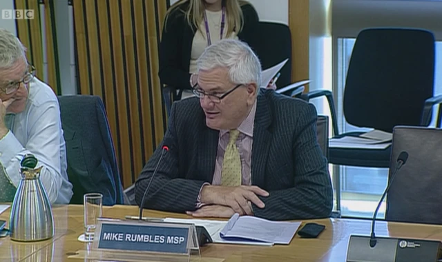 Lib Dem MSP Mike Rumbles