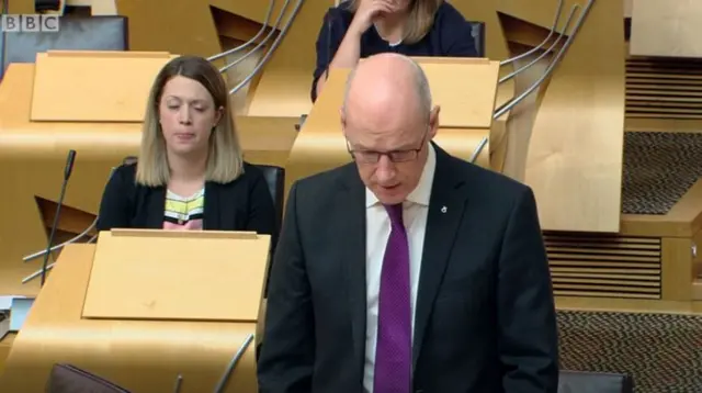 Education Secretary John Swinney