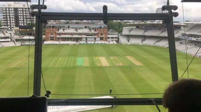 BBC commentary team at Lord's